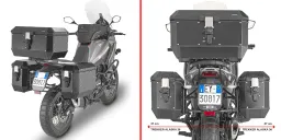 Side case carrier PL ONE-FIT MONOKEY® for Moto Morini X-Cape 649 (2021)