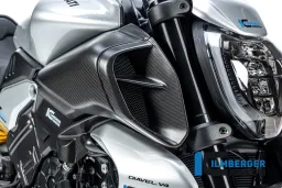 Right air tube cover Ducati Diavel V4 from 2023 matt