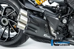 Exhaust protector muffler Ducati Diavel V4 from 2023 matte