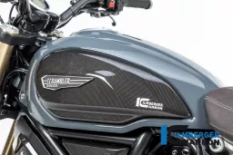 Tank cover left gloss surface Ducati Scrambler 1100 from 2017