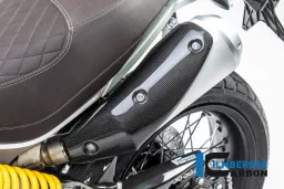 Exhaust protection left gloss Ducati Scrambler 1100 from 2017
