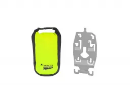 ZEGA Evo accessory holder with Touratech Waterproof additional bag "High Visibility" size S