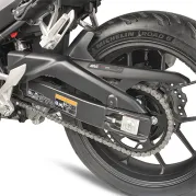 Hinterradabdeckung aus ABS - schwarz - ohne ABE -