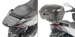 Topcase carrier for Monolock case, without plate