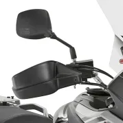 Handprotektor aus Technopolymer - schwarz - für Suzuki DL 650 V-Strom (17-24)
