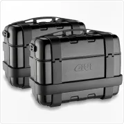 Trekker 33 suitcase set Monokey black