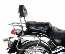 Sissybar with rearrack chrome for Kawasaki VN 800 Classic (2000-2005)