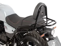Sissybar with rearrack black for Moto Guzzi V7 Stone (2025-)