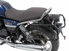 Side carrier permanent mounted black for Moto Guzzi V7 Special/Stone/Centenario (850 ccm) (2021-)