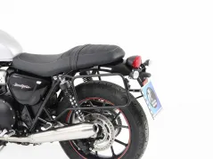 Sidecarrier permanent mounted black for Triumph Street Twin (2016-2022) / Speed Twin 900 (2022-)