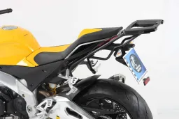 Alurack top case carrier black for Aprilia Tuono V4 R (2011-2014)/Tuono V4 1100 RR (2015-2020)