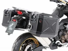Sidecarrier Cutout stainless steel incl. Xplorer sideboxes black for Honda CRF 1100L Africa Twin (2024-)