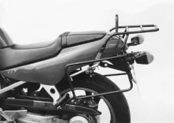 Complete carrier set (side- and topcase carrier) black for Honda NT 650 Hawk GT (1988-1991)