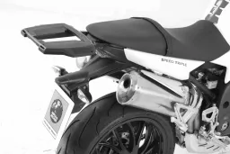 Alurack topcasecarrier black for Triumph Speed Triple 1050 (2008-2010)