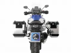Sidecarrier Cutout stainless steel incl. Xplorer sideboxes silver for KTM 1050/1190/ Adventure / R (2013-2016)