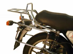 Complete carrier set (side- and topcase carrier) chrome for Moto Guzzi V 35 I/II (1977-1986)