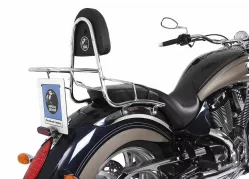 Sissybar with rearrack chrome for Victory Kingpin (2003-2016)