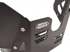 Engine protection plate black for combination with original engine guard for Suzuki V-Strom 1050 XT (2020-2022)