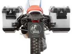 Sidecarrier Cutout incl. Xplorer sideboxes silver for BMW R 12 G/S (2025-)