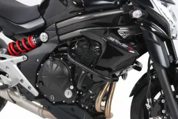 Engine protection bar black for Kawasaki ER-6n (2012-2016)