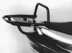 Topcase carrier tube-type black for Yamaha YP 250 Majesty (2000-2016)
