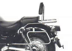 Sissybar with rearrack chrome for Yamaha XV 535/S Virago (1988-2003)