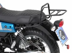 Topcase carrier tube-type black for Moto Guzzi V7 III (Stone