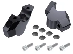 Offset handlebar riser for Honda X-ADV (2025-), 30 mm, black