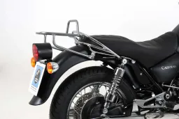 Topcase carrier tube-type chrome for Moto Guzzi California Aquila Nera (2010-2011)
