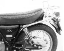 Topcase carrier tube-type chrome for Yamaha SR 500 (1978-1998)