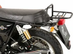 Topcase carrier tube-type black for Royal Royal Enfield Interceptor (2018-) / Continental 650 / GT 650 (2019-)