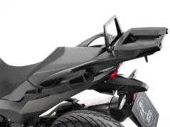 Alurack top case carrier black for combination with original rear rack for Honda NT 1100 (2022-2024)