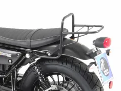 Topcase carrier tube-type black for model with short seat for Moto Guzzi V 9 Bobber (2016-2020)