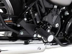 Pillion footrest lowering kit for Kawasaki W 800 Street/cafe (2019-)