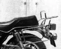 Complete carrier set (side- and topcase carrier) chrome for Honda CB 650 CUSTOM (1980-1981)