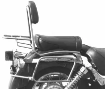 Sissybar with rearrack chrome for Suzuki VL 125/250 Intruder (1999-2007)