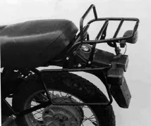 Complete carrier set (side- and topcase carrier) black for BMW R 65 G/S (1987-1992)/R 80 G/S (1980-1987) (for 2 in 2 exhaust)