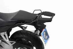 Alurack top case carrier black for Honda VFR 800 X Crossrunner (2011-2014)