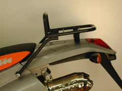 Topcase carrier tube-type black for KTM LC4 400 (1999-2001) / 620 (1999-2001) / 640/Adventure (1999-2007)