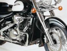 Engine protection bar chrome for Suzuki VL 800 Intruder LC Volusia (2001-2016)