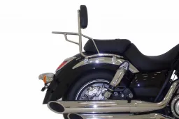 Sissybar with rearrack chrome for Kawasaki VN 1700 Classic (2009-)