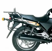 Complete carrier set (side- and topcase carrier) black for Honda CB 500/S (1993-1997)