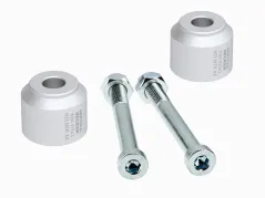 Handlebar riser 25 mm silver for BMW G 310 R (2016-2025)