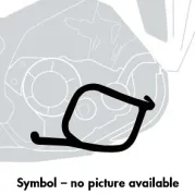 Engine protection bar black for Moto Guzzi V7 Stone Corsa (2024)