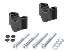 Handlebar riser 25 mm black for Honda NC 750 X / DCT (2021-)