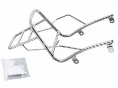 Topcase carrier tube-type chrome for Suzuki VL 800 Intruder LC Volusia (2001-2008) / C 800 Intruder / Black Edition (2005-2016)