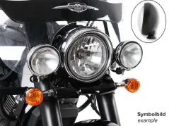 Twinlight-Set - black bracket for Suzuki C1500T Intruder (2013-2016)