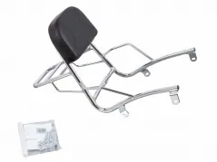 Sissybar with rearrack chrome for Suzuki VL 800 Intruder LC Volusia (2001-2016) / C 800 Intruder / Black Edition (2005-2016)