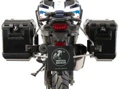 Sidecarrier Cutout stainless steel incl. Xplorer sideboxes black for Honda CRF 1100L Africa Twin Adventure Sports (2024-)