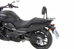 Sissybar with rearrack black for Honda CTX 700/N/DCT (2014-)